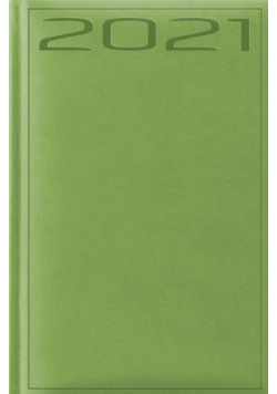 Terminarz 2021 Standard B6 print zielony
