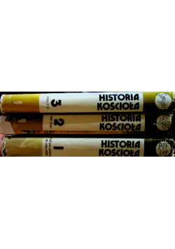 Historia kościoła 3 tomy