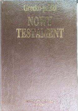 Grecko polski Nowy Testament