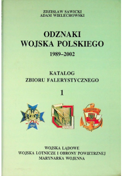 Odznaki wojska polskiego 1989 - 2002