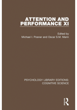 Attention and Performance XI