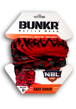 BUNKR Zasłona na twarz maseczka do NERF