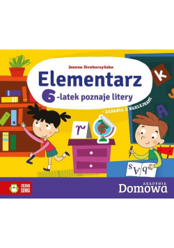 Domowa Akademia Elementarz 6-latek poznaje litery