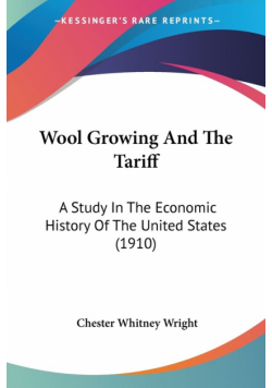 Wool Growing And The Tariff
