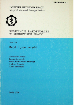 Substancje rakotwórcze w środowisku pracy