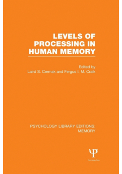 Levels of Processing in Human Memory (PLE