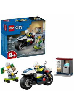 LEGO(R) CITY 60455 Pościg na motocyklu policyjnym