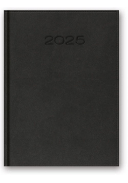 Kalendarz 2025 B5 tyg vivella grafit
