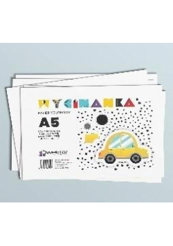 Zeszyt papierów kolorowych A5/8K wycinanka (20szt)