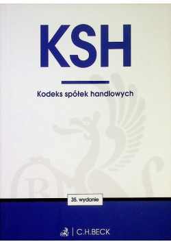 KSH. Kodeks spółek handlowych