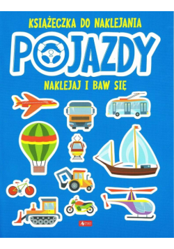 Pojazdy. Książeczka do naklejania