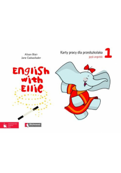 Cadwallader Jane - English with Ellie 1 Karty pracy dla przedszkolaka z płytą CD