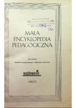 Mała encyklopedia pedagogiczna
