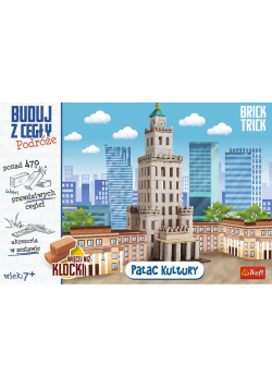 Brick Trick - Buduj z cegły Pałac Kultury XL TREFL