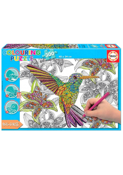 Puzzle 300 Koliber (kolorowanka) G3