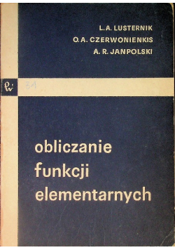 Obliczanie funkcji elementarnych