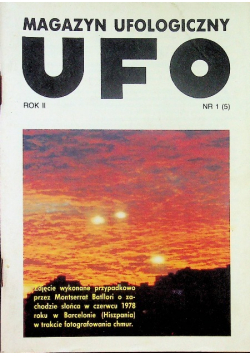 Magazyn ufologiczny Ufo Rok II Nr 1 /  1990