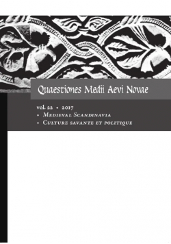 Quaestiones Medii Aevi Novae vol 22 / 2017