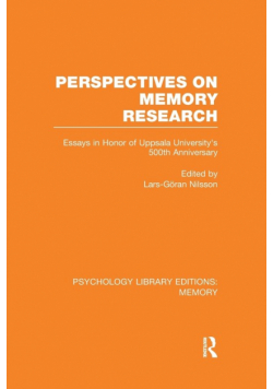 Perspectives on Memory Research (PLE
