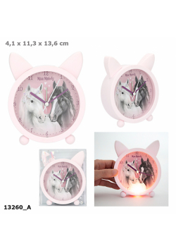 Budzik z uszami konia Miss Melody Fantasy Horse 13260A