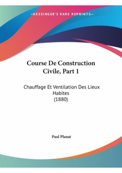 Course De Construction Civile, Part 1