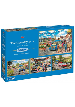 Puzzle 4x500 Autobus G3