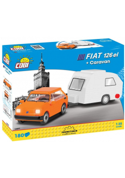 Cars Fiat 126P + Caravan