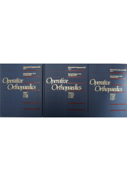 Operative Orthopaedics 3 tomy