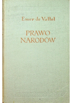 Prawo narodów Tom II