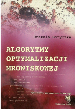 Algorytmy optymalizacji mrowiskowej