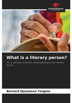 What is a literary person?