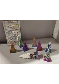 Układanka magiczny stożek 8cm MIX