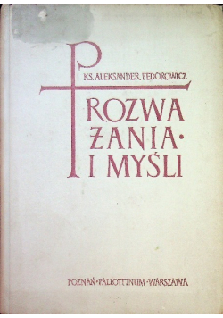 Fedorowicz Rozważania i myśli