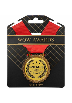 Medal na prezent Dziękuję