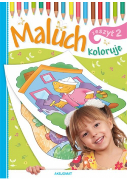 Maluch koloruje zeszyt 2
