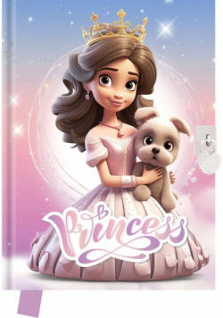 Pamiętnik z kłódką Princess 80 kartek