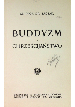Buddyzm a chrześcijaństwo 1918 r.