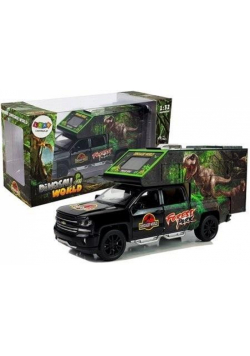 Camper z dinozaurami 1:32 czarny