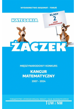 Matematyka z wesołym kangurem kat. Żaczek 2024