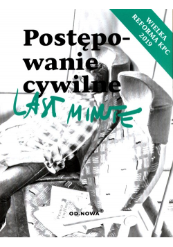Postępowanie cywilne Last minute 2019