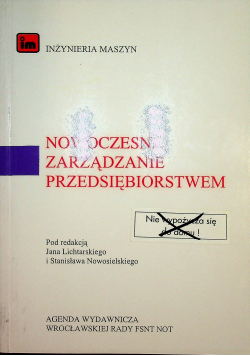 Nowoczesne zarządzanie przedsiębiorstwem