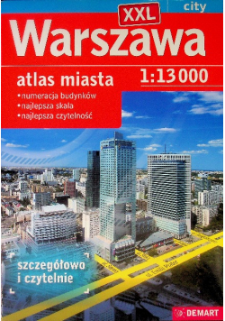 Warszawa XXL Atlas miasta
