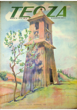 Tęcza ilustrowane pismo tygodniowe zeszyt 16 1929r