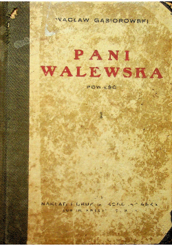 Pani Walewska 1925 r.