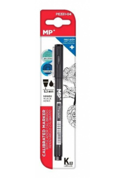 Marker precyzyjny kaligraficzny 0,3mm czarny