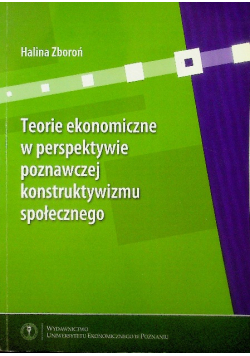 Teorie Ekonomiczne W Perspektywie Poznawczej