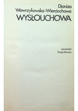 Wysłouchowa