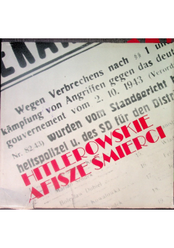 Hitlerowskie afisze śmierci