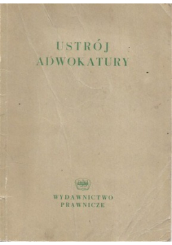 Ustrój adwokatury