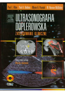 Ultrasonografia doplerowska Zastosowania kliniczne Tom 2 z płytą DVD